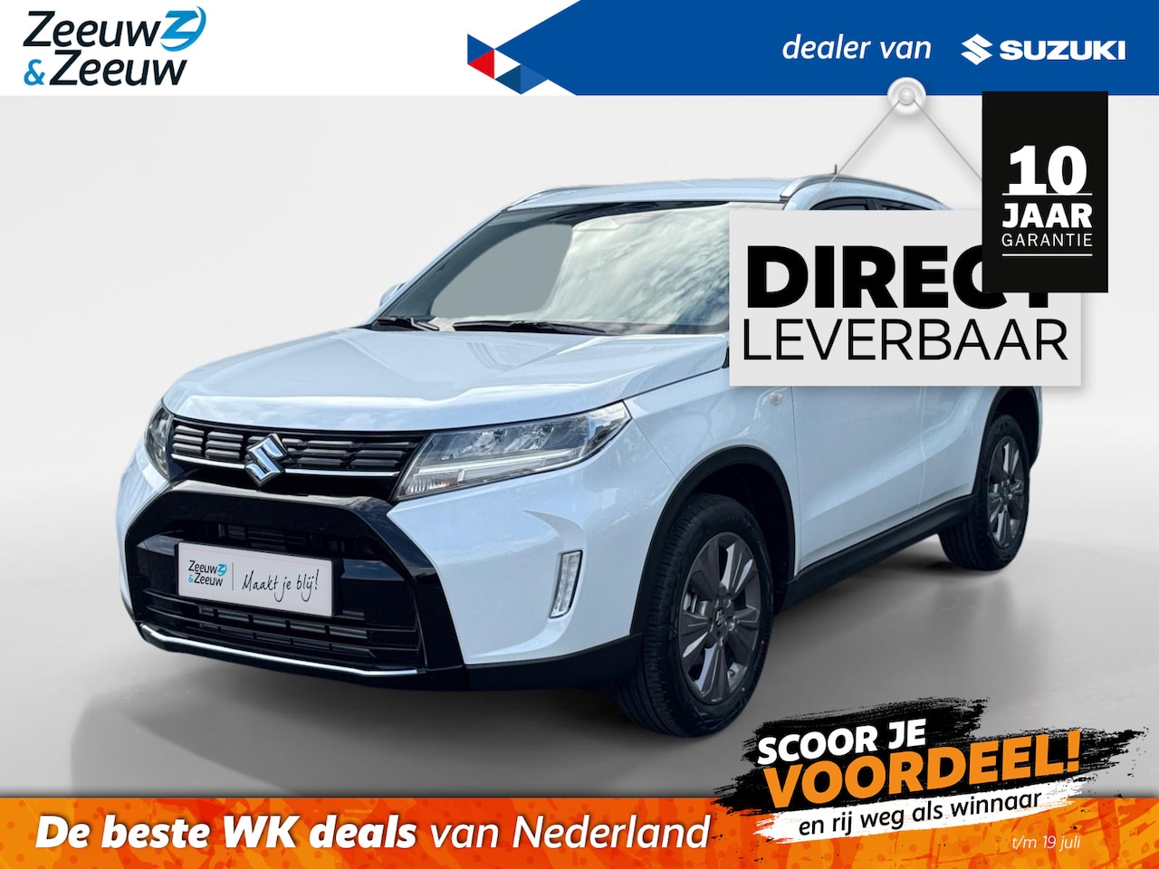 Suzuki Vitara - 1.4 Boosterjet Smart Hybrid Select | €1500 KORTING ! | DIRECT RIJDEN! | NIEUW! | - AutoWereld.nl