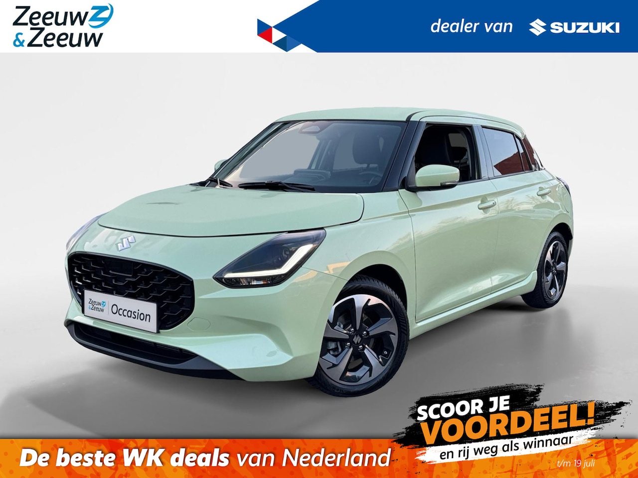 Suzuki Swift - 1.2 Style Smart Hybrid | Apple Carplay/Android Auto | Achteruitrij Camera | Adaptive Cruis - AutoWereld.nl
