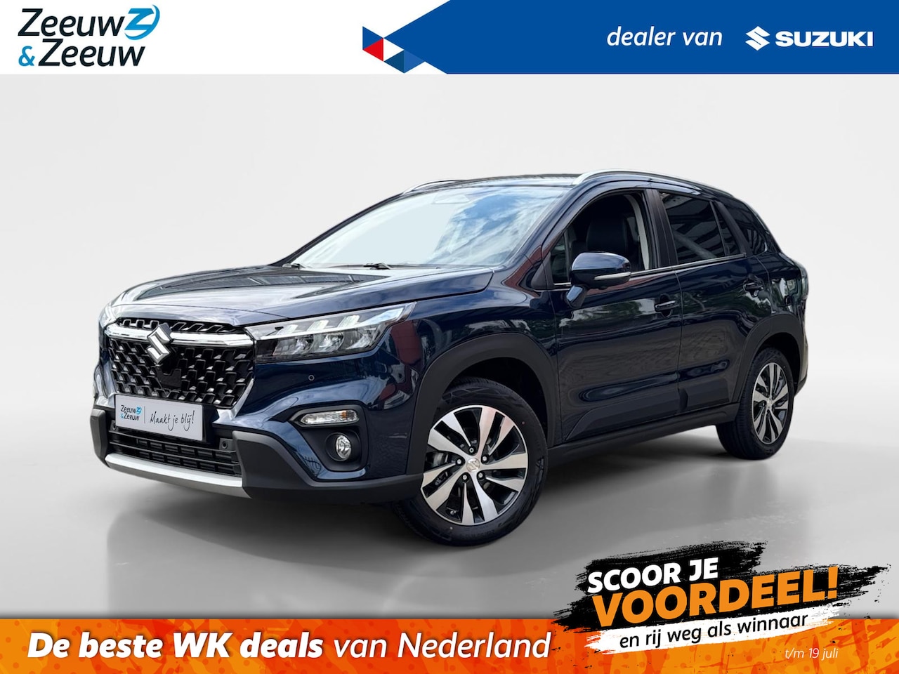 Suzuki S-Cross - 1.4 Boosterjet Style Smart Hybrid | 1.850 euro Korting | Android Auto Apple Carplay | Adap - AutoWereld.nl