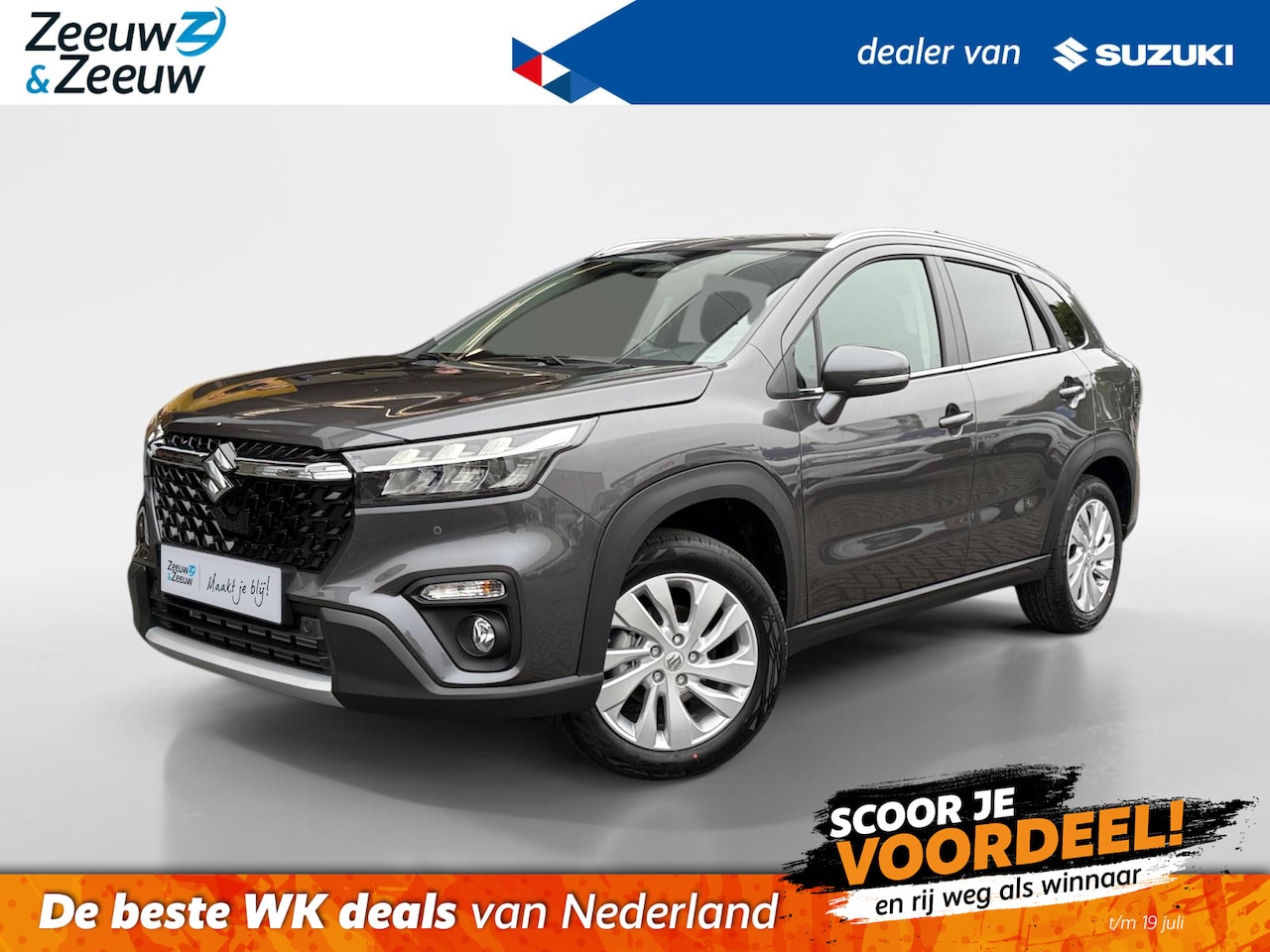 Suzuki S-Cross - 1.4 Boosterjet Select Smart Hybrid 1.500 euro korting | Achteruitrijcamera | Adap. Cruise - AutoWereld.nl