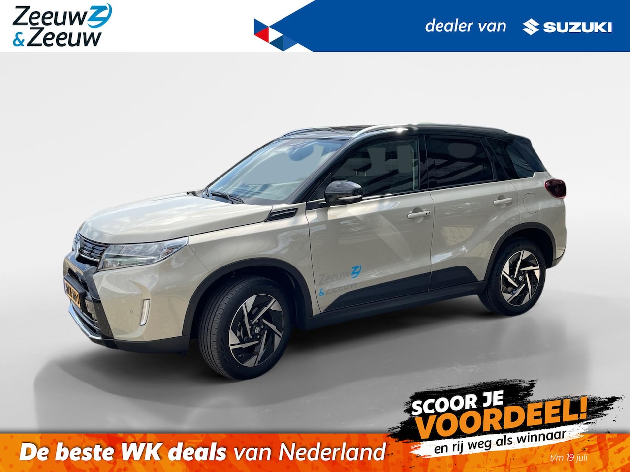 Suzuki Vitara - 1.4 Boosterjet Smart Hybrid Style | NL Auto| LM Velgen | Stoel Verwarming |Android Auto Ap - AutoWereld.nl