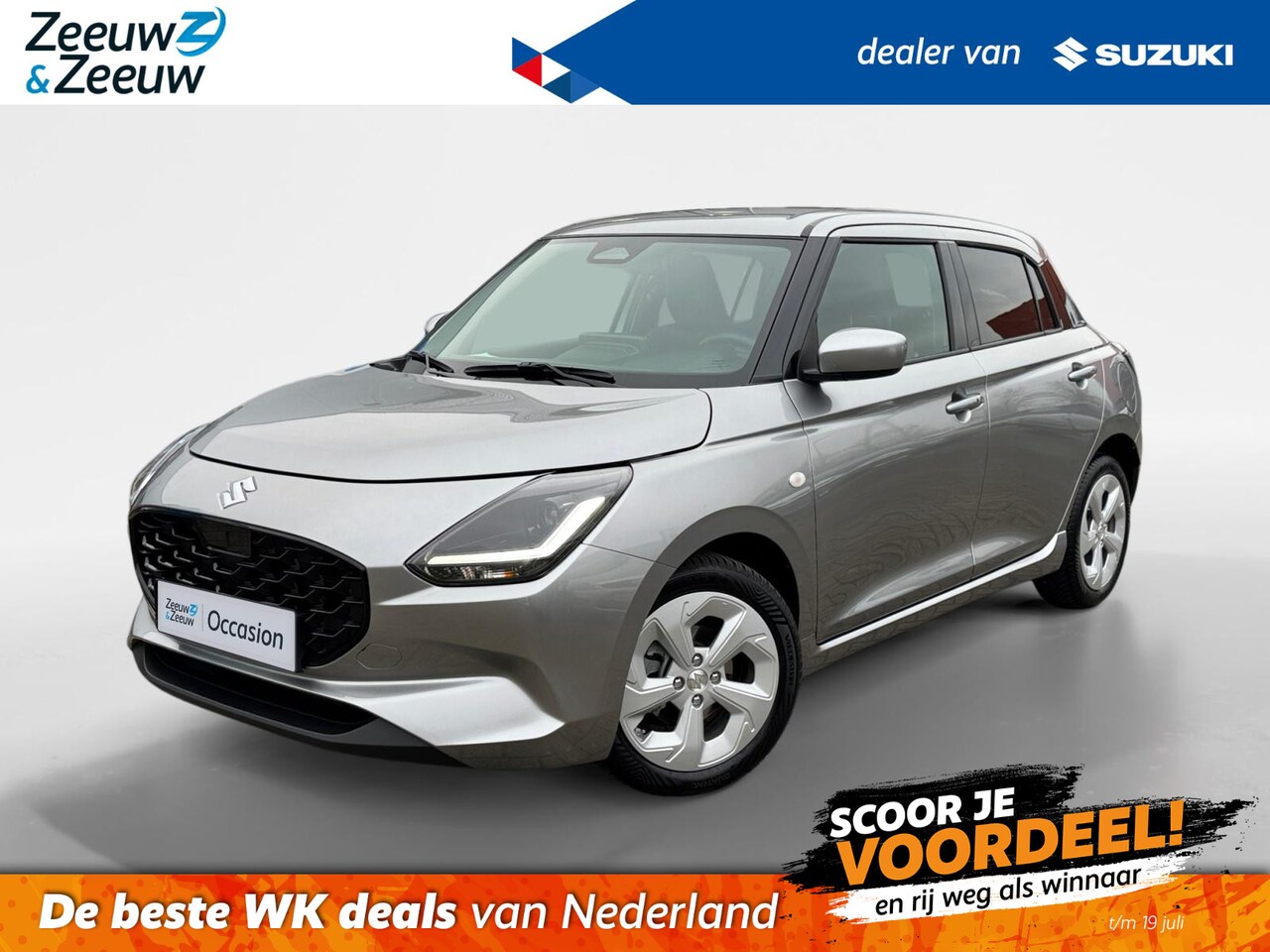 Suzuki Swift - 1.2 Select Smart Hybrid | Apple Carplay/Android Auto | Achteruitrijcamera | Adaptive Cruis - AutoWereld.nl