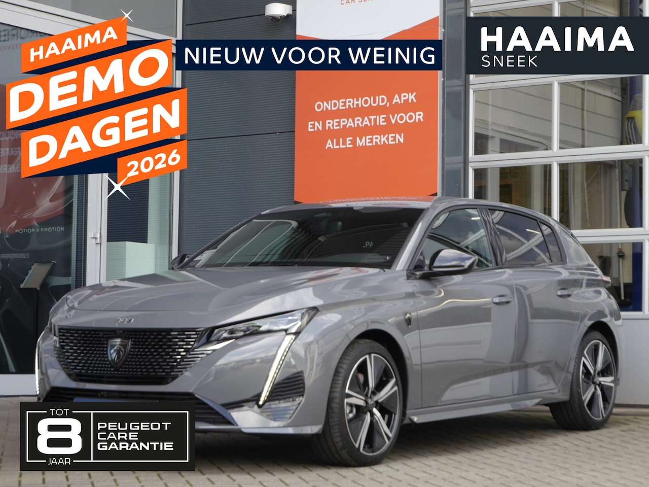 Peugeot 308 - 1.2 Hybrid 136 e-DCS6 GT | Demo | Automaat | Keyless entry & start | Led verlichting | 18 - AutoWereld.nl