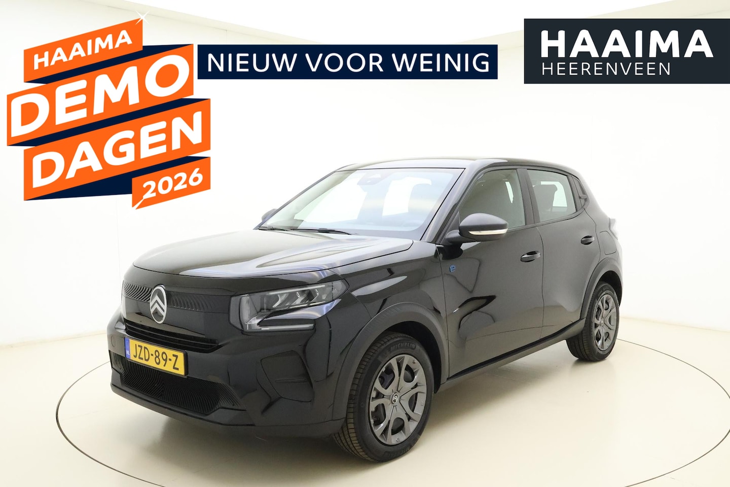 Citroën ë-C3 - You 113pk Comfort Range 44 kWh | Airco | Cruise Control | Parkeersensoren | Navigatie via - AutoWereld.nl