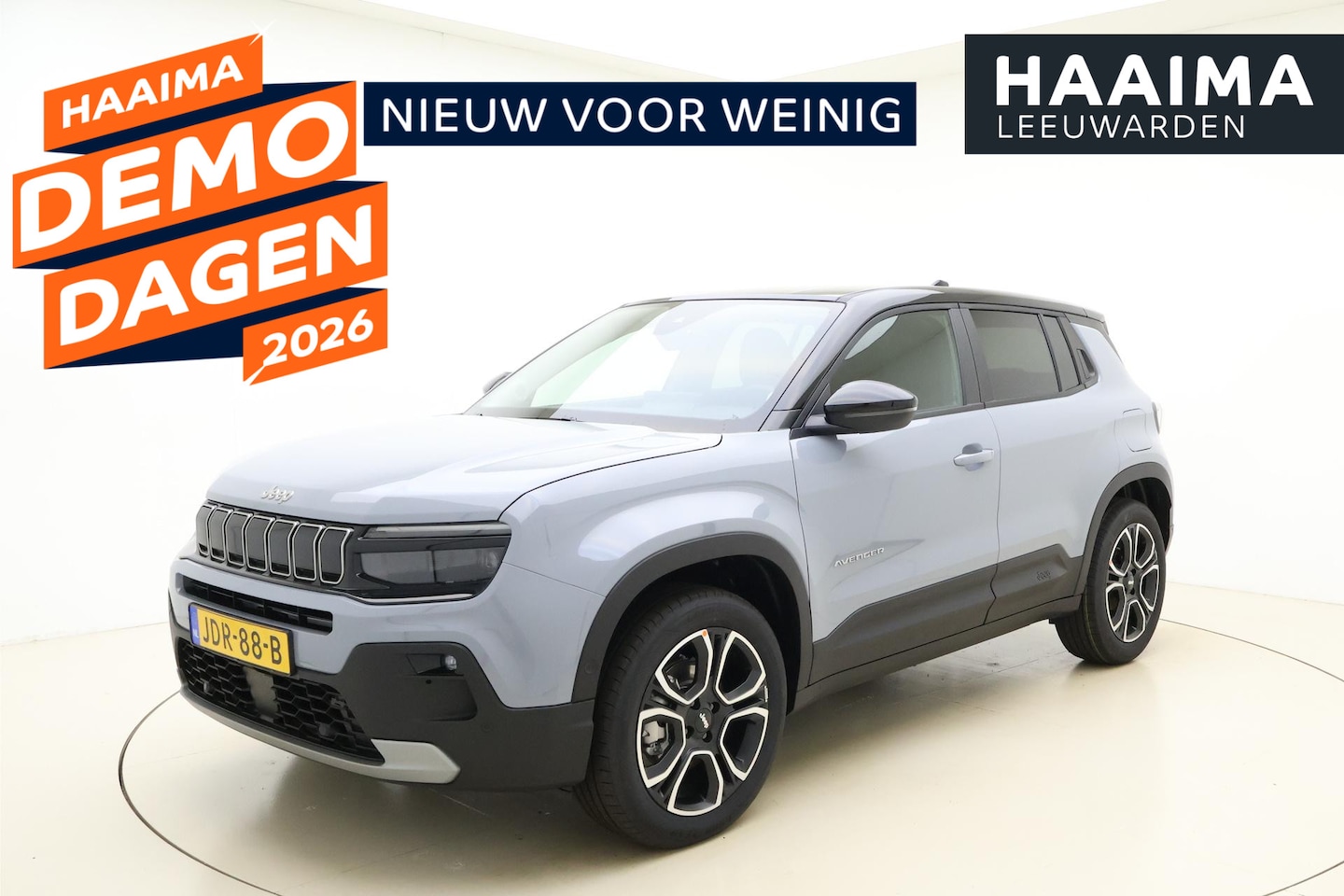 Jeep Avenger - 1.2 e-Hybrid Summit | Automaat | Navigatie | Elektrische achterklep | Led koplampen | 18'' - AutoWereld.nl