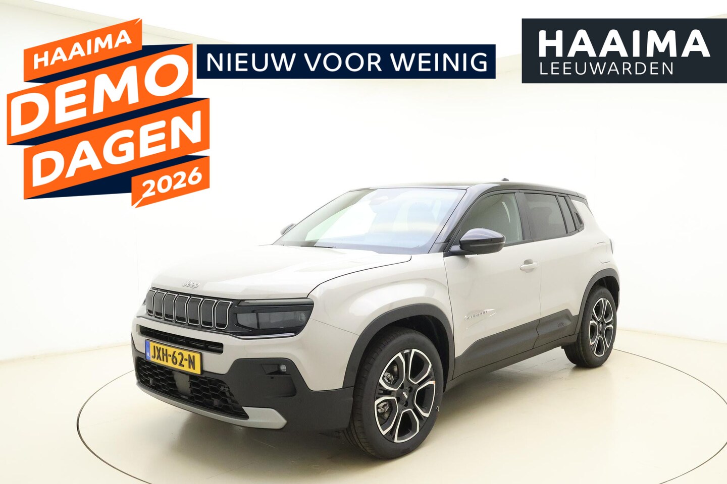 Jeep Avenger - Summit 54 kWh | Panoramadak | Elektrische kofferklep | Camera | LED projector koplampen | - AutoWereld.nl