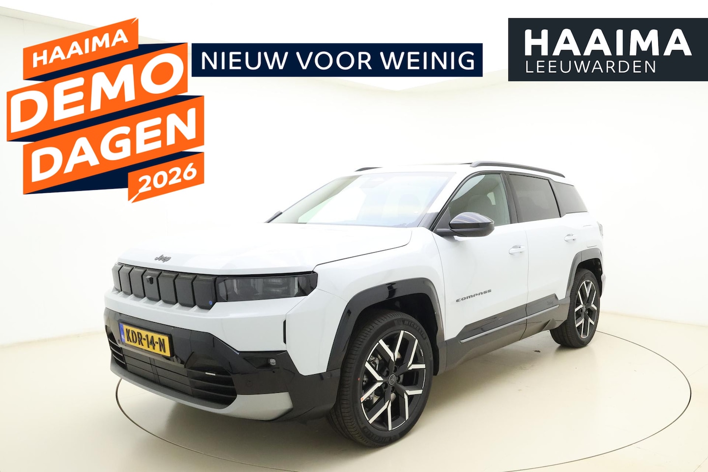 Jeep Compass - First Edition 74 kWh | DEMO | Stoelmassage | Stoel verwarming/ventilatie | LED matrix | Pa - AutoWereld.nl