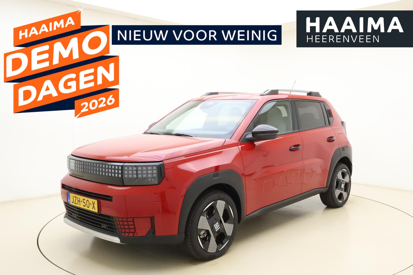Fiat Grande Panda - La Prima 11 kW 44 kWh | Navigatie | Carplay | Climate & Cruise Control | Draadloze telefoo - AutoWereld.nl