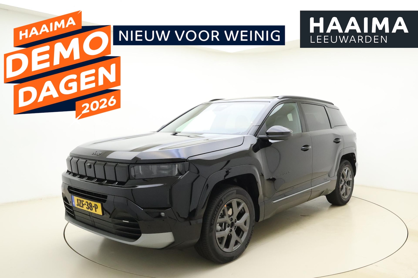 Jeep Compass - 1.2 e-Hybrid First Edition | Panoramadak | Elektrische verstelbare stoelen | Stoelmassage - AutoWereld.nl