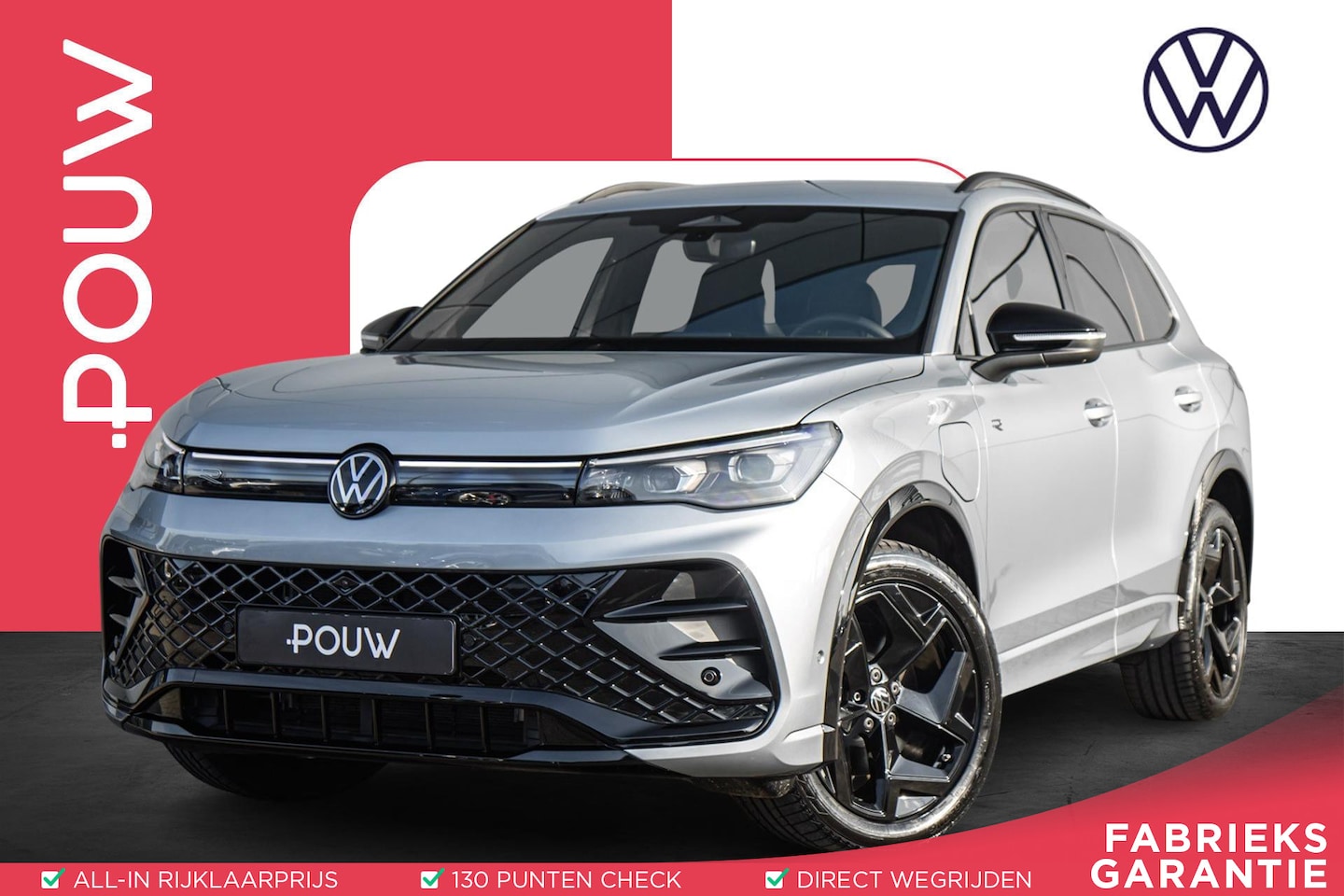 Volkswagen Tiguan - 1.5 eHybrid 204pk R-Line Edition | Matrix LED | Trekhaak Wegklapbaar | Rondomzicht Camera - AutoWereld.nl
