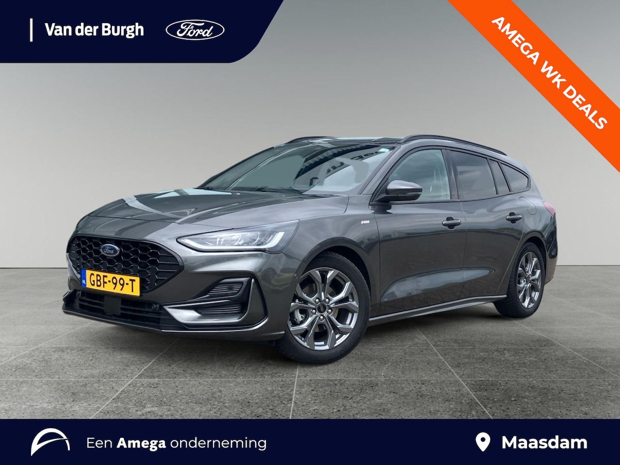 Ford Focus Wagon - ST-Line 1.0 EcoBoost Hybrid 125pk Driver Assistance Pack - WinterPack - AutoWereld.nl