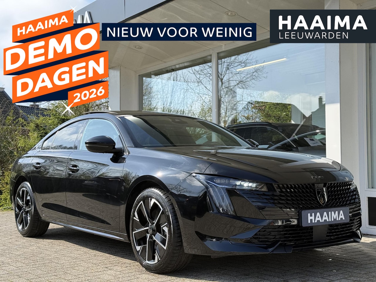 Peugeot 508 - 1.6 HYbrid 225 GT | Schuif-/kanteldak | Nappa Leer | Elektr. achterklep | 360gr camera's | - AutoWereld.nl