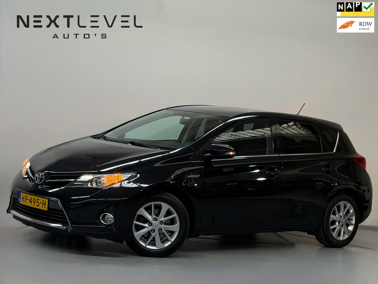 Toyota Auris - 1.8 Hybrid Lease+ PANO Camera DealerOnderhouden Nette Auto - AutoWereld.nl