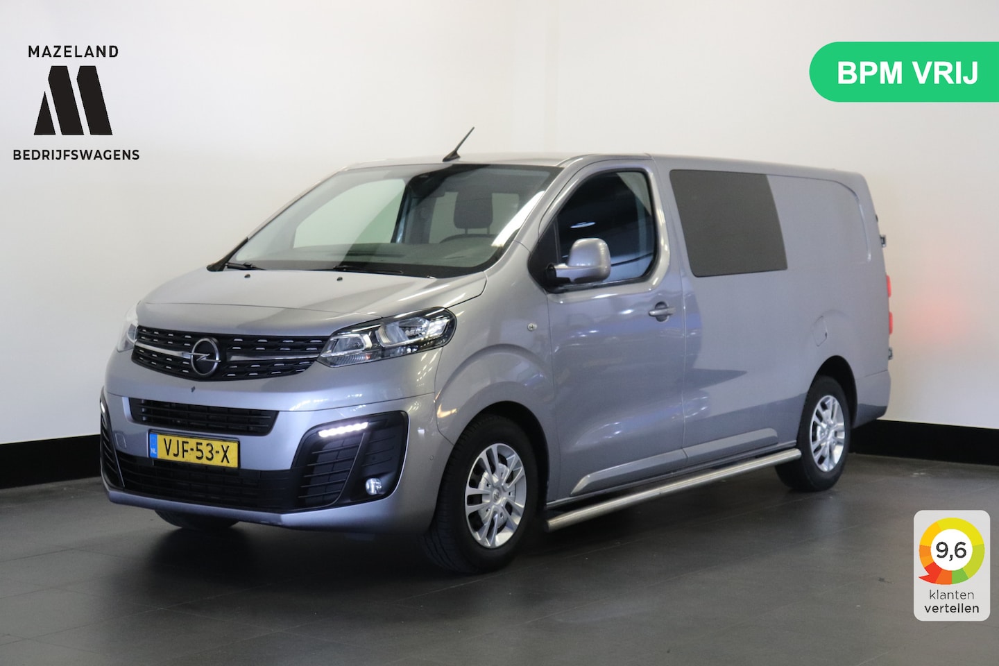 Opel Vivaro - 2.0 CDTI 122PK L3 Dubbele Cabine EURO 6 - Airco - Cruise - Camera - € 16.900,- Excl. - AutoWereld.nl