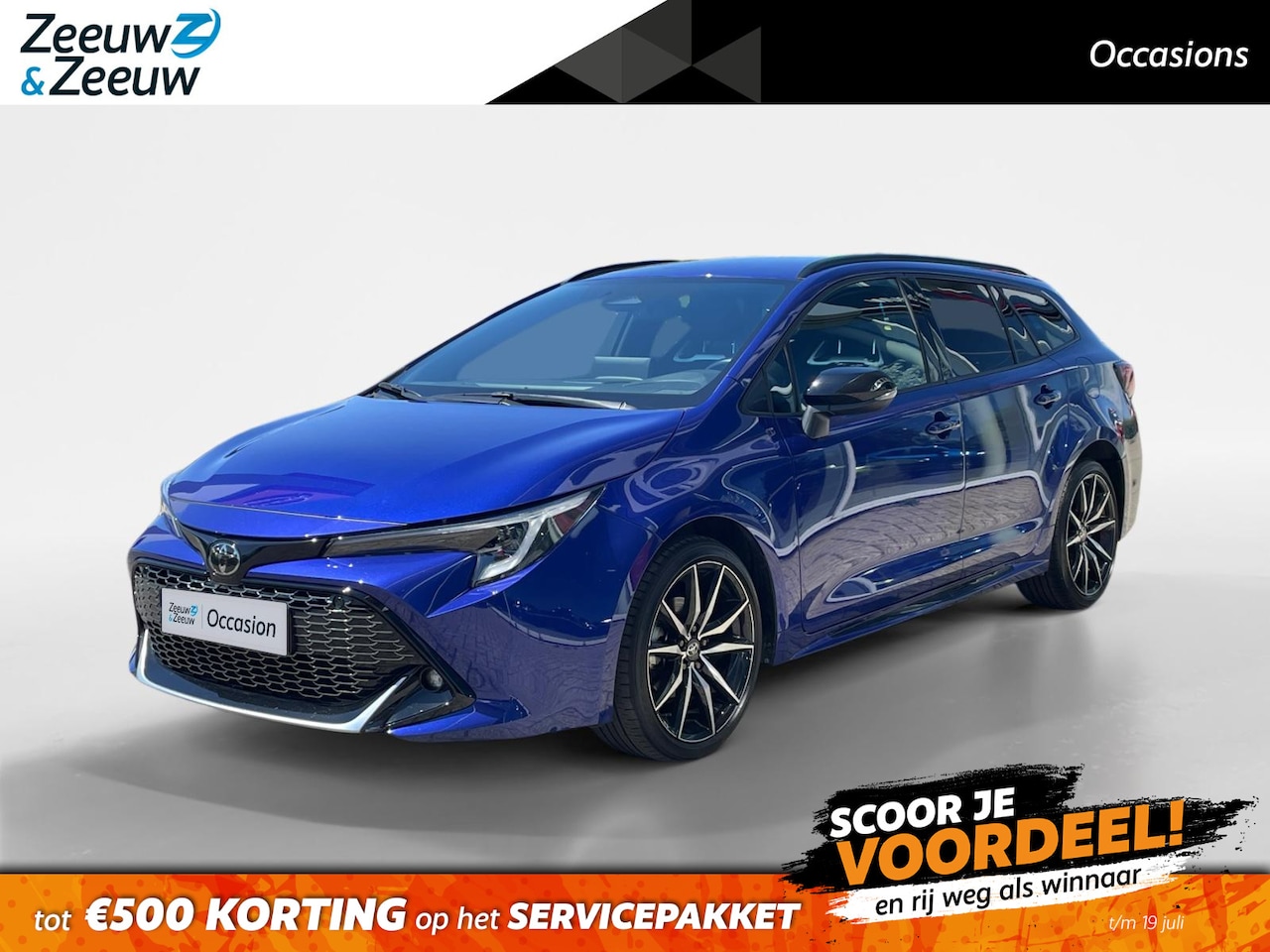 Toyota Corolla Touring Sports - Hybrid GR Sport 140PK AUTOMAAT | Navigatie | Cruise Control | Climate Control | Apple Carp - AutoWereld.nl
