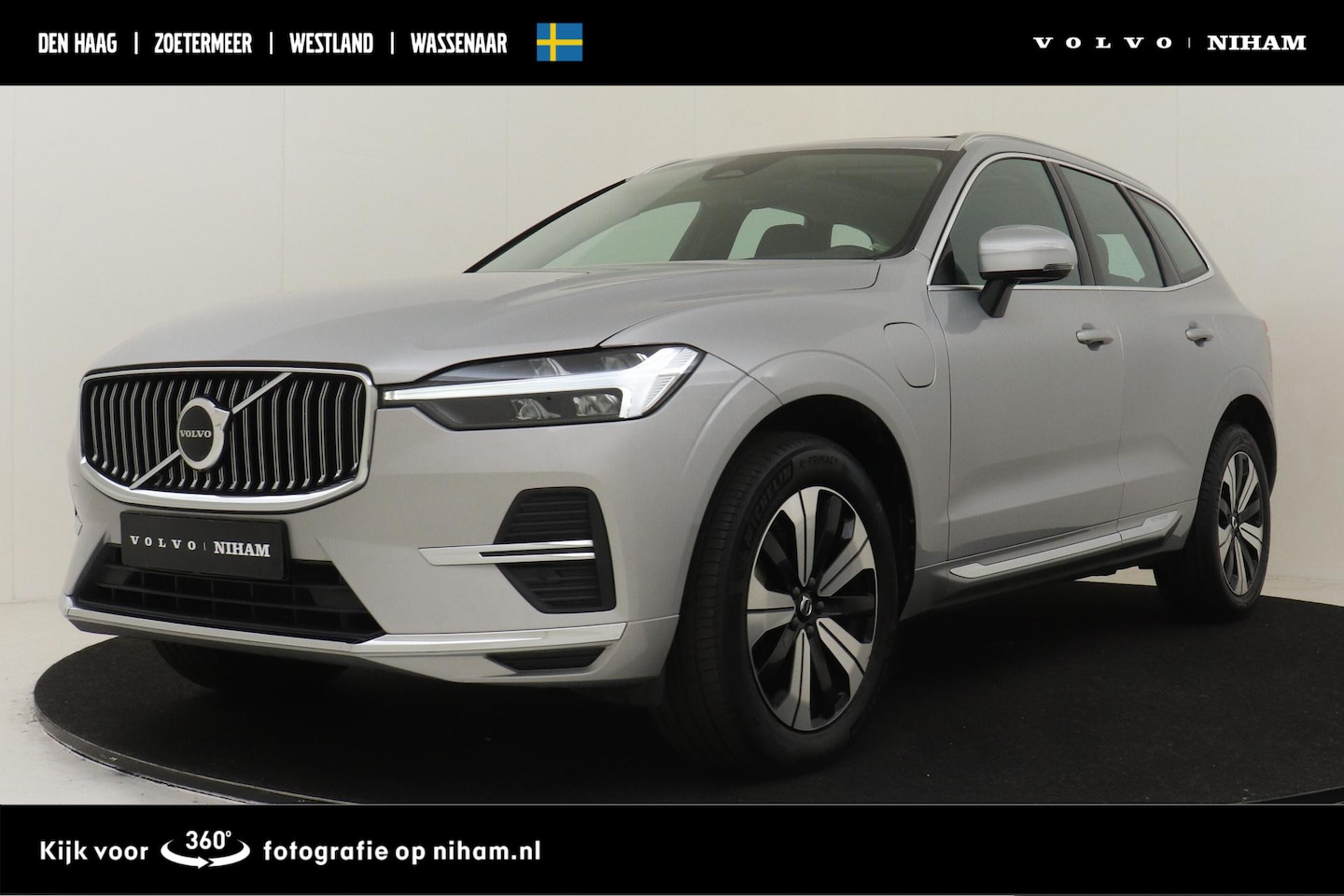 Volvo XC60 - T6 PLUG-IN HYBRID AWD PLUS BRIGHT -PANO.DAK|POWER-SEATS|KEYLESS|STANDKACHEL|LEDER|CRUISE|C - AutoWereld.nl