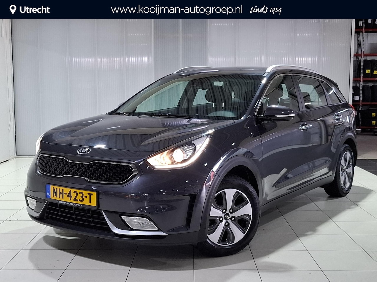 Kia Niro - 1.6 GDi Hybrid First Edition Apple Carplay/Android Auto, Navigatie, Camera. - AutoWereld.nl