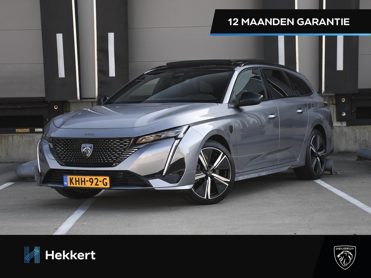 Peugeot 308 SW - GT 1.6 Plug-in Hybrid 225pk Automaat PANO | 18''LM | ADAPT. CC | DODE HOEK | STANDKACHEL | - AutoWereld.nl