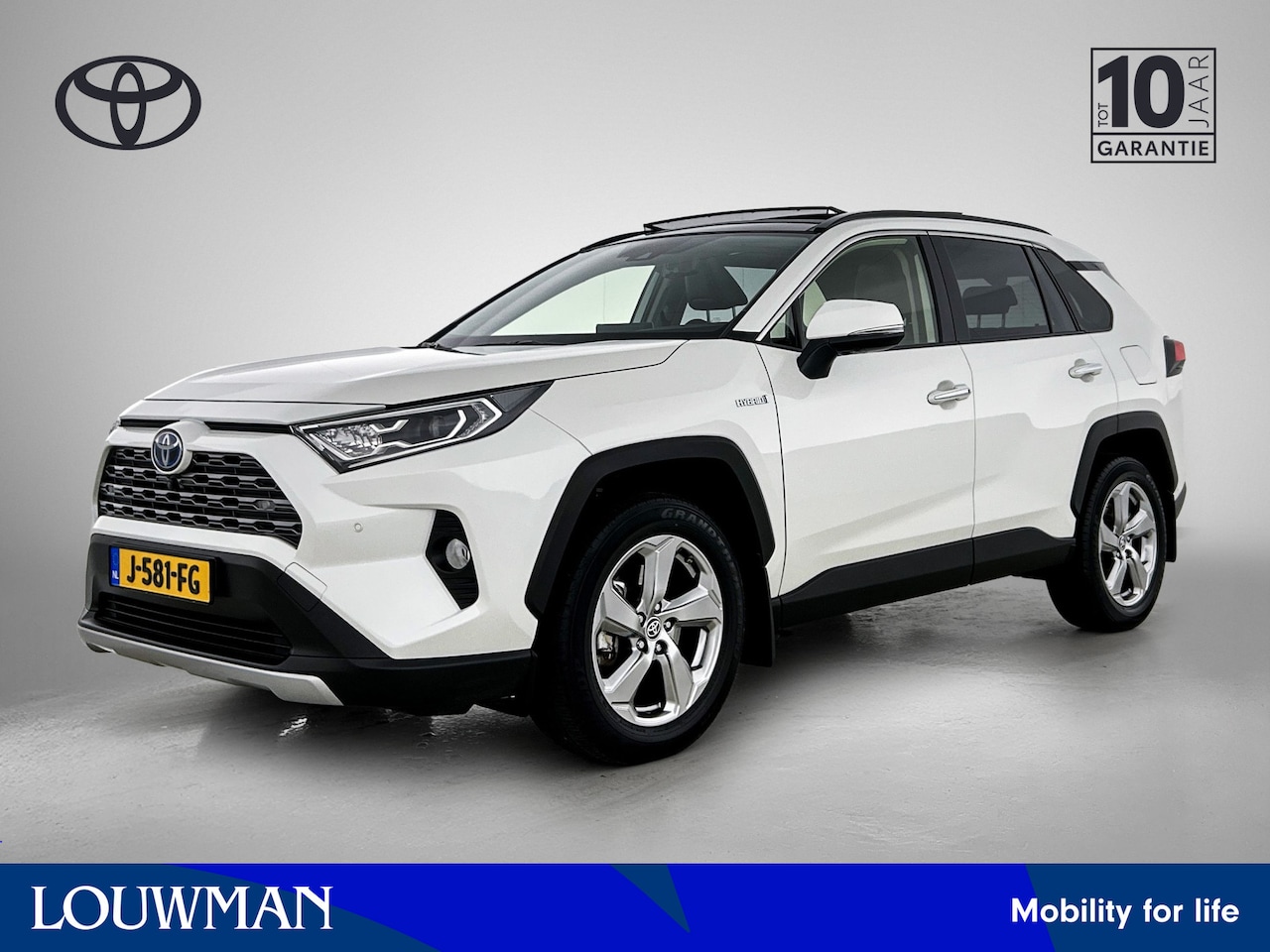 Toyota RAV4 - 2.5 Hybrid AWD Executive | Panoramadak | Lederen bekleding | Trekhaak | - AutoWereld.nl