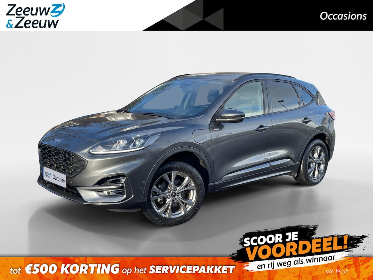 Ford Kuga - 2.5 PHEV ST-Line 225PK | Adaptieve Cruise Control | BLIS| Camera Voor en Achter | Parkeers - AutoWereld.nl