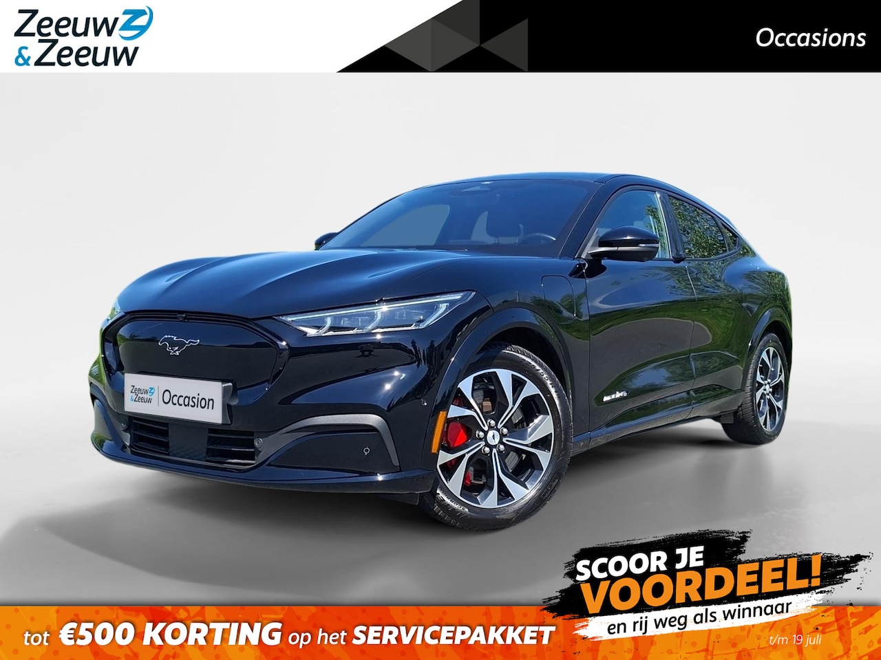 Ford Mustang Mach-E - Extended AWD 98 kWh Panoramadak | Trekhaak | 1500kg Trekgewicht | B&O | 19" Lichtmetalen v - AutoWereld.nl