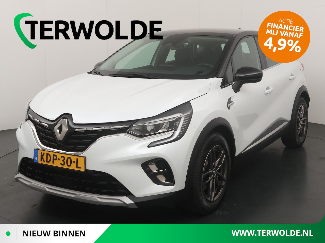 Renault Captur - E-Tech Hybrid 145 Intens | Parkeercamera | Navigatie | Stoelverw. | - AutoWereld.nl