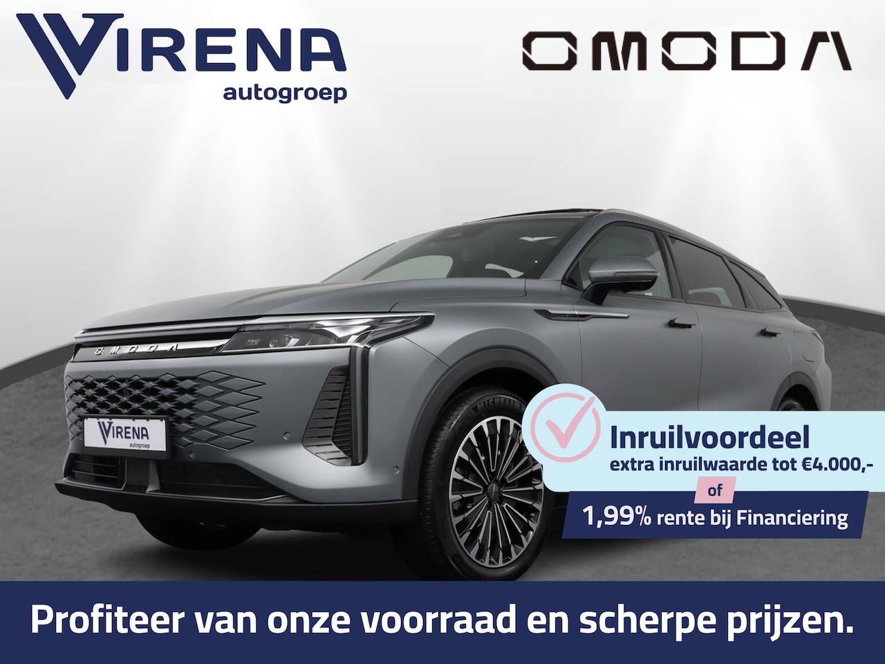 Omoda 9 - SHS 1.5T-GDi SHS-P Premium - Inruilpremie € 4.000,- - Inruilpremie € 4.000,- - PHEV Premiu - AutoWereld.nl