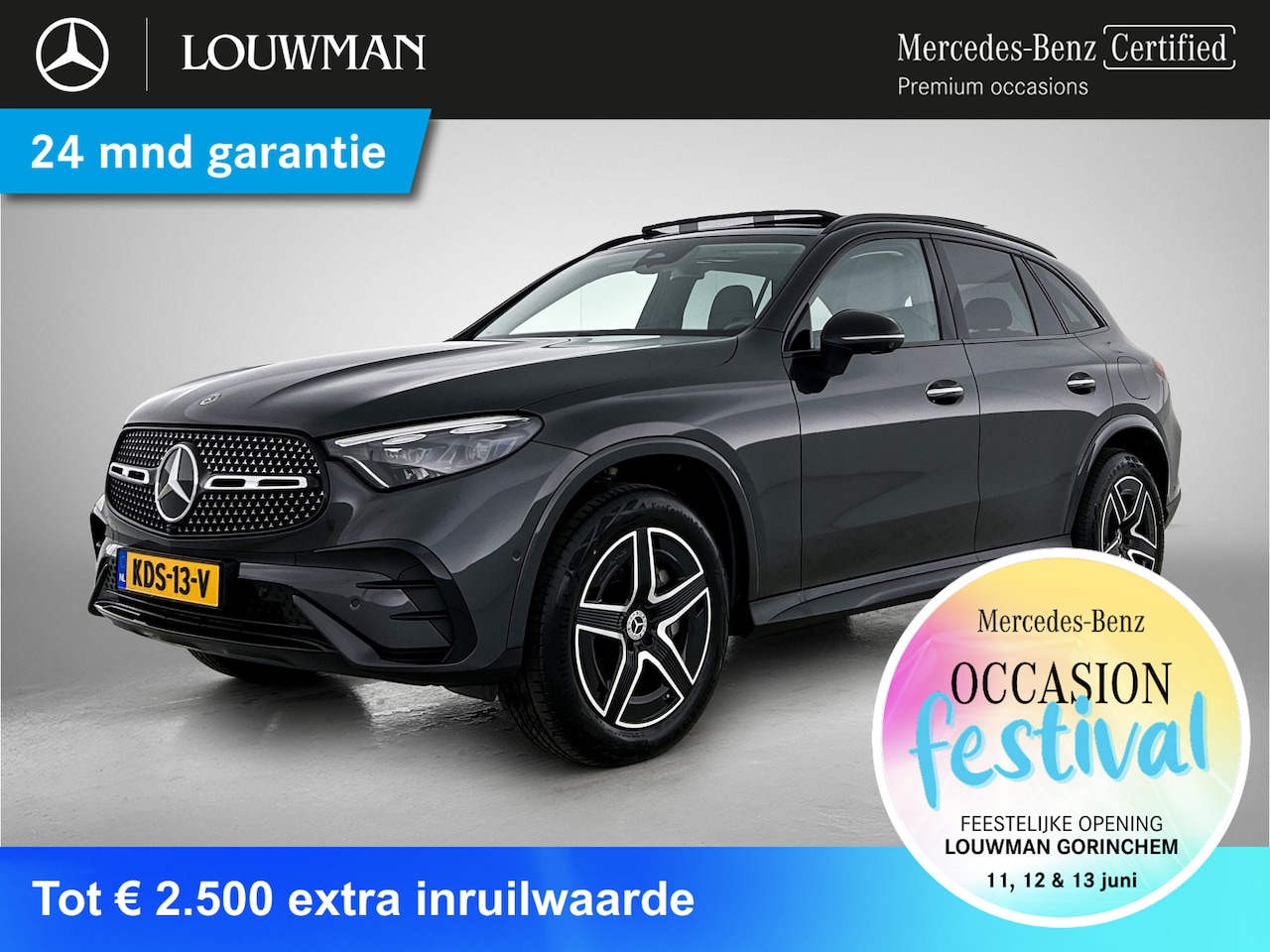 Mercedes-Benz GLC-klasse - 300 e 4MATIC AMG Plug-In Hybride AMG Premium | Night Pakket | Trekhaak | Panorama Schuif-K - AutoWereld.nl