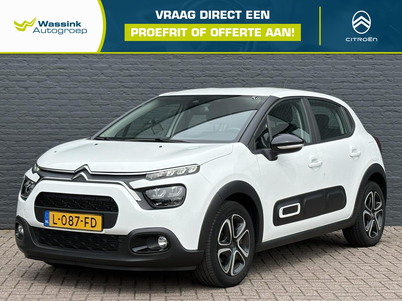 Citroën C3 - 1.2 PureTech Feel | Dealer Onderhouden | Lane Assist | Cruise Control | Apple Carplay | Pa - AutoWereld.nl