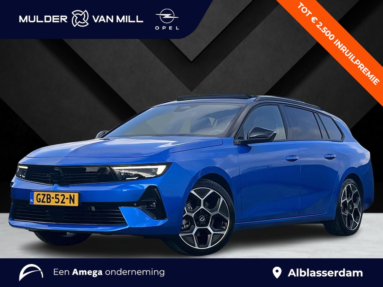 Opel Astra - ST GS 1.2 Turbo Hybrid 145pk e-DCT6 | SCHUIF/KANTELDAK | LED PIXEL VERLICHTING | HEAD UP D - AutoWereld.nl