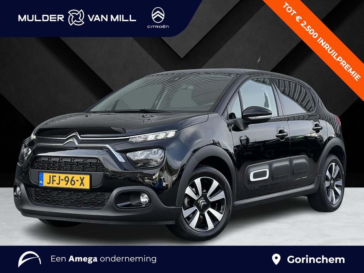 Citroën C3 - Max 1.2 Turbo 110pk EAT6 | KEYLESS ENTRY | CAMERA | NAVI | LM-VELGEN | DAB+ | CLIMA | ALL- - AutoWereld.nl