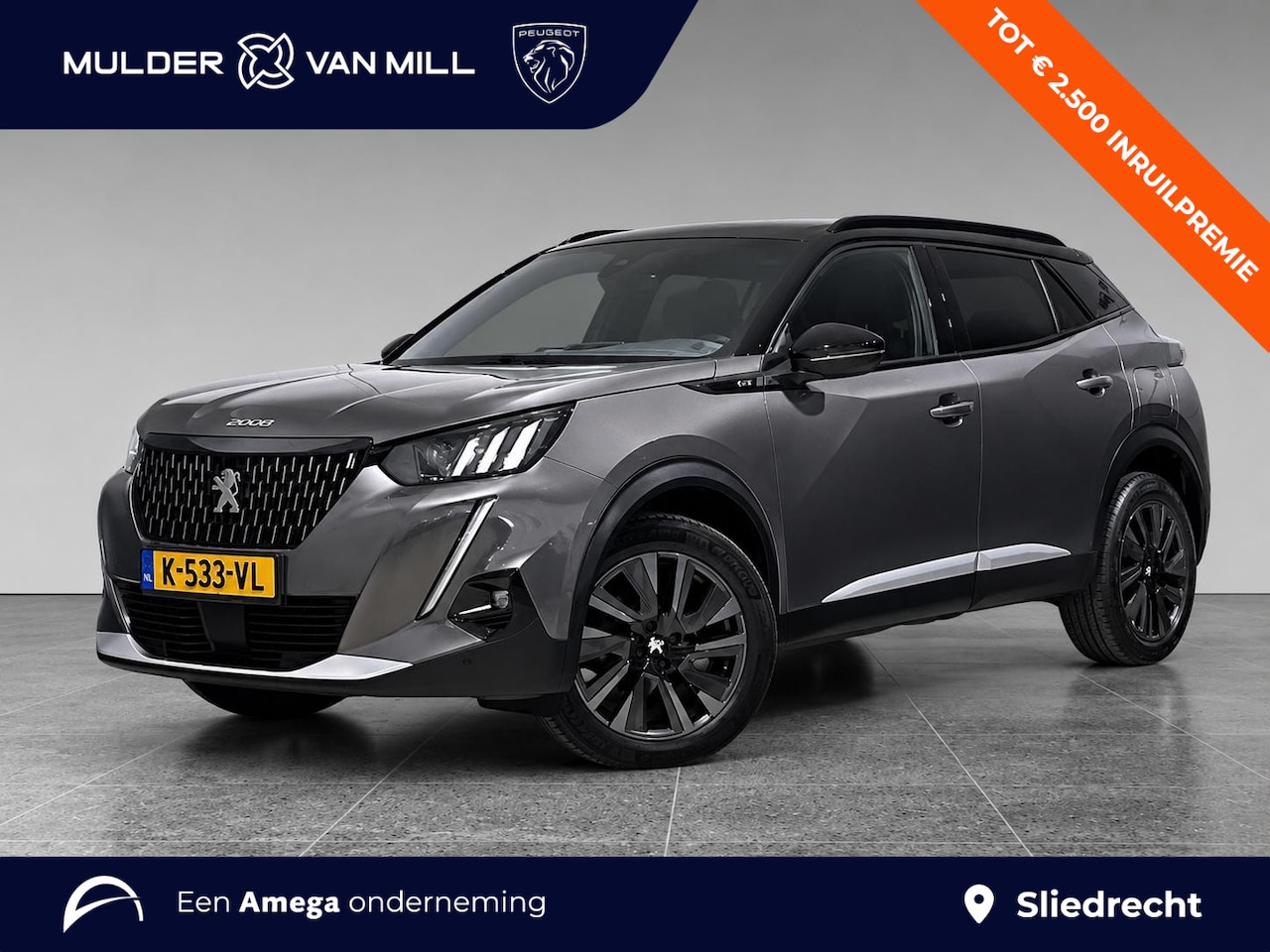 Peugeot 2008 - GT Pack 1.2 Turbo 130pk EAT8 | FOCAL HIFI | TREKHAAK | SCHUIF/KANTELDAK | ALCANTARA | 18" - AutoWereld.nl
