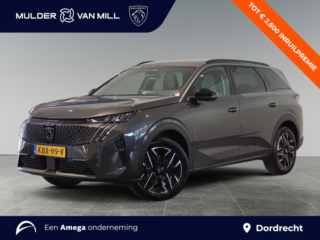 Peugeot 5008 - Allure Pack 1.2 Hybrid 145pk e-DSC6 | PANORAMIC NAVIGATION | 7-ZITS | STOEL + STUURVERW. | - AutoWereld.nl