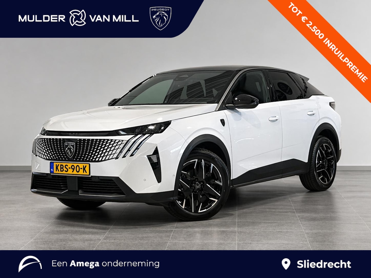 Peugeot 3008 - Allure Pack 1.2 Hybrid 145pk e-DSC6 | TWO-TONE! | PANORAMIC NAVIGATION | 360° CAMERA | STO - AutoWereld.nl