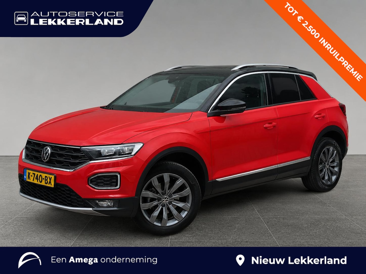 Volkswagen T-Roc - Sport 1.5 TSI 150pk DSG AUTOMAAT | NAVI | SCHUIF/KANTELDAK | TREKHAAK | CAMERA | CLIMA | E - AutoWereld.nl