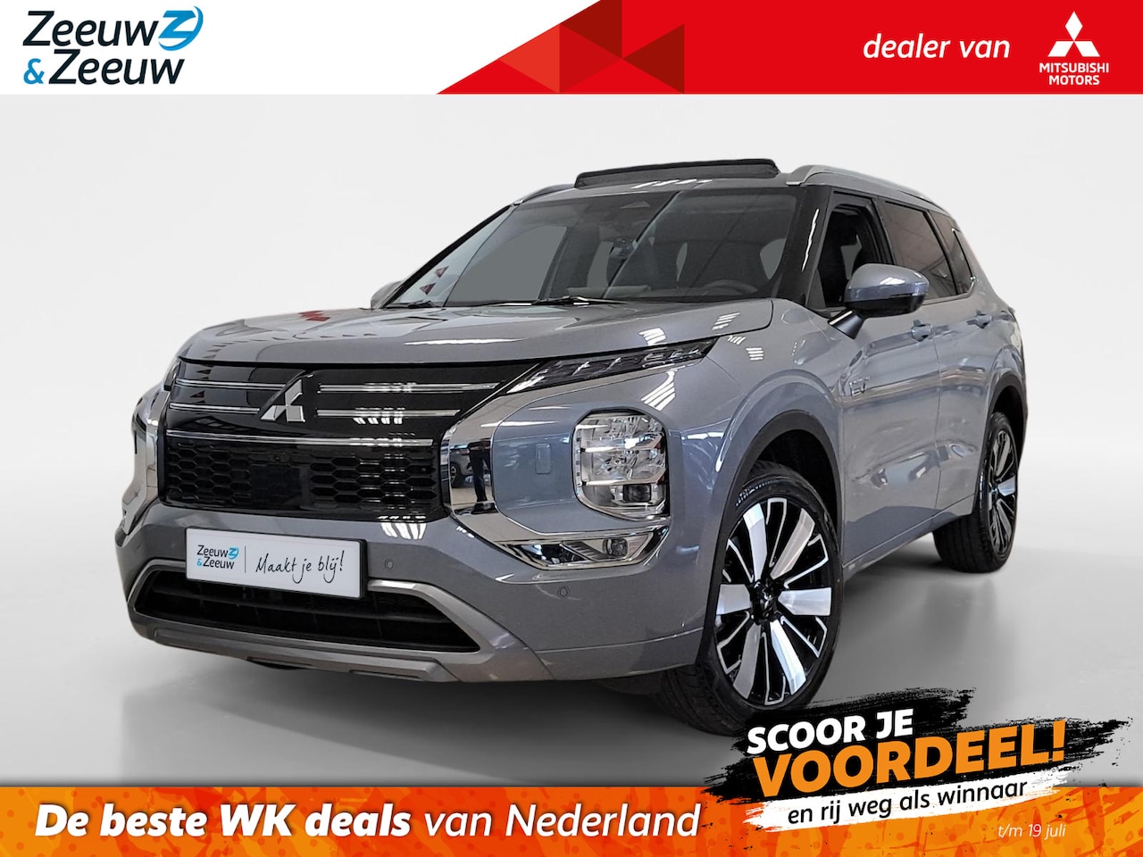Mitsubishi Outlander - 2.4 PHEV Instyle | 5.000 Voorraadkorting| Complete versie | Automatische achterklep | Stoe - AutoWereld.nl