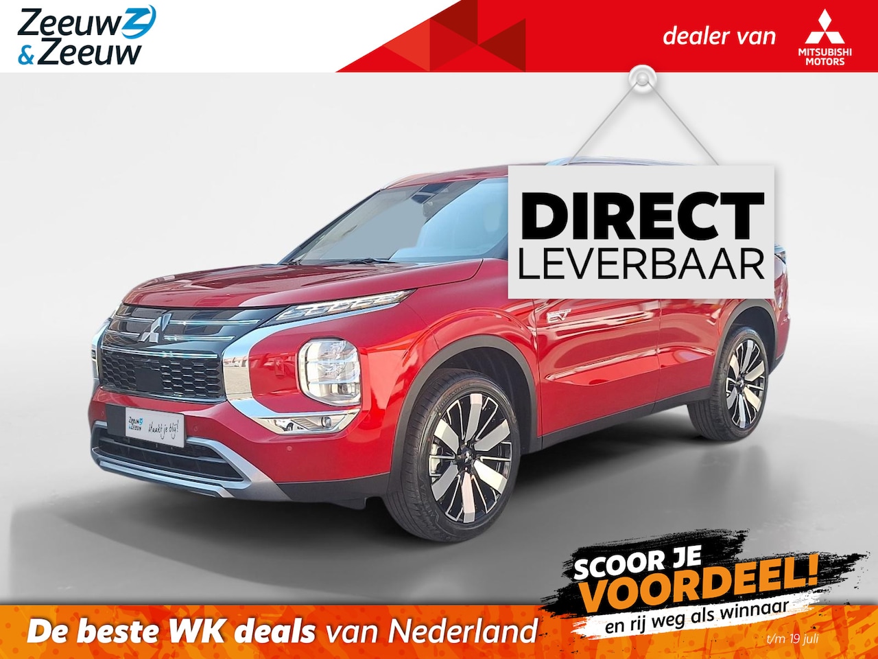 Mitsubishi Outlander - 2.4 PHEV Intense+ | €5000 VOORRAADKORTIG!!| OP=OP| Beperkt aanbod met deze aanbieding | - AutoWereld.nl