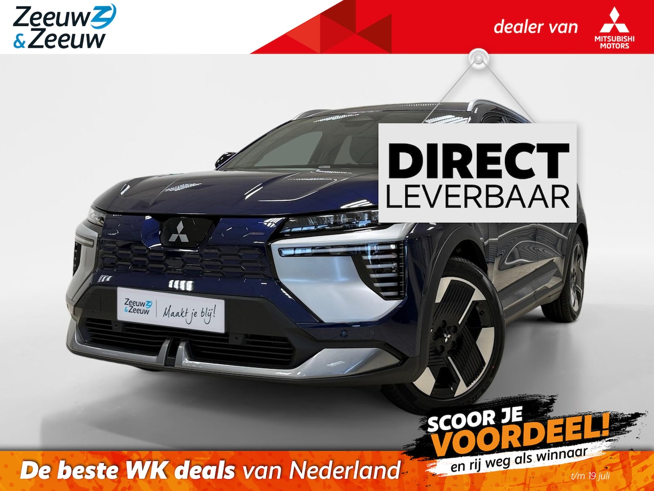 Mitsubishi Eclipse Cross - INTENSE | 87 KWH | | €5000 korting | Adaptieve Cruise Control | Climate Control | Stuur-/S - AutoWereld.nl