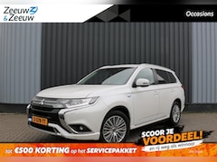 Mitsubishi Outlander - 2.4 PHEV Intense 4X4 AFN TREKHAAK WHITE PEARL CLIMA CRUISE CAMERA NAVI 18"LMV STOELVERW