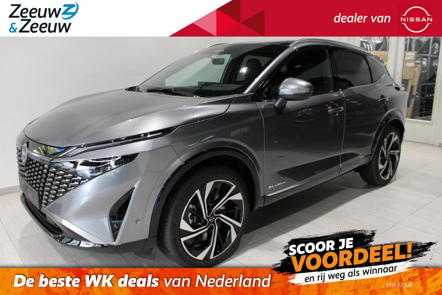 Nissan Qashqai - 1.5 e-Power Tekna Plus |Nieuwe motor|Nappa lederen bekleding|camera 360vieuw|Bose audio|St - AutoWereld.nl