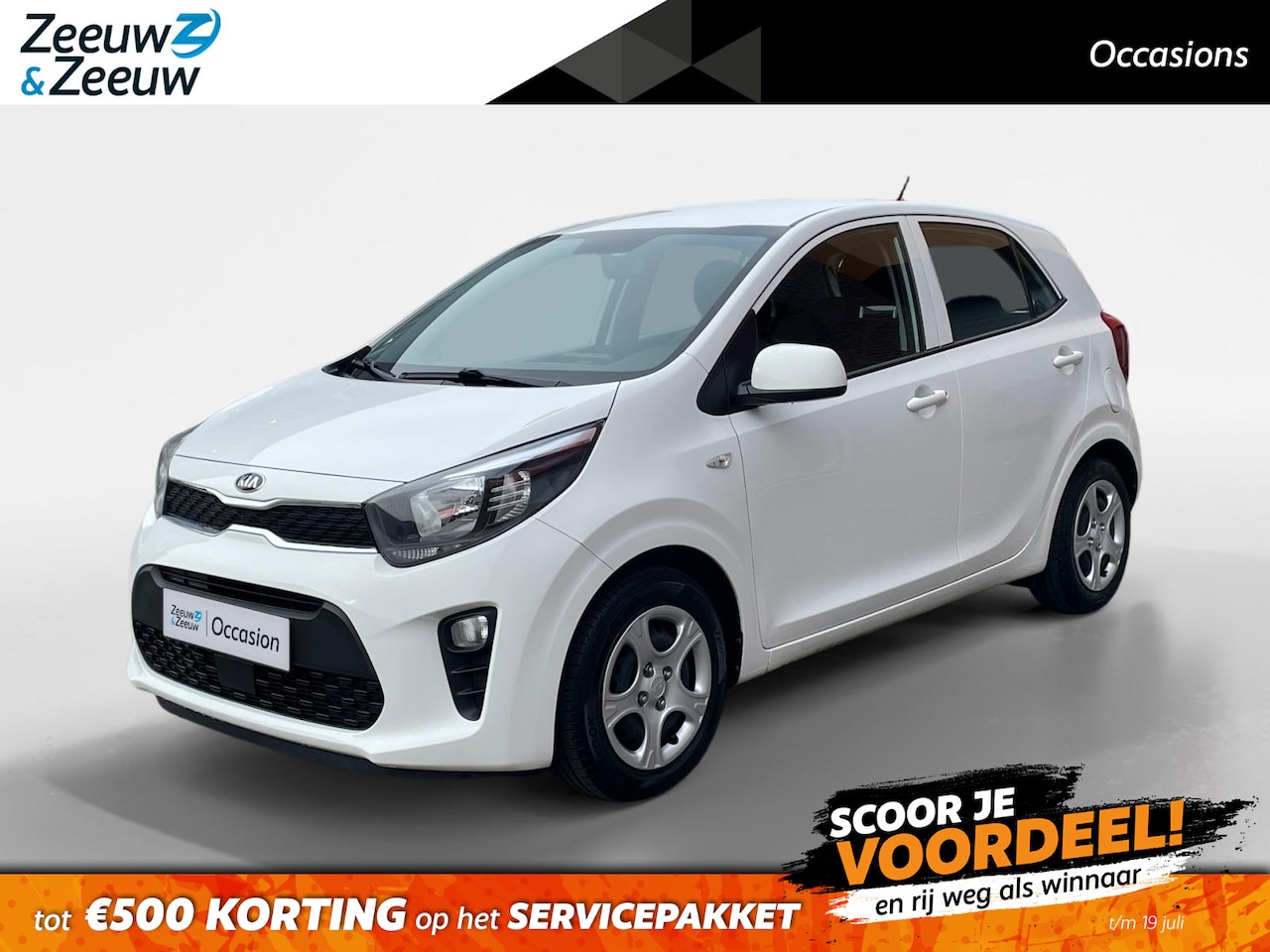 Kia Picanto - 1.0 DPi ComfortLine Airco | Radio Multimedia | Bluetooth| Automatische verlichting| - AutoWereld.nl