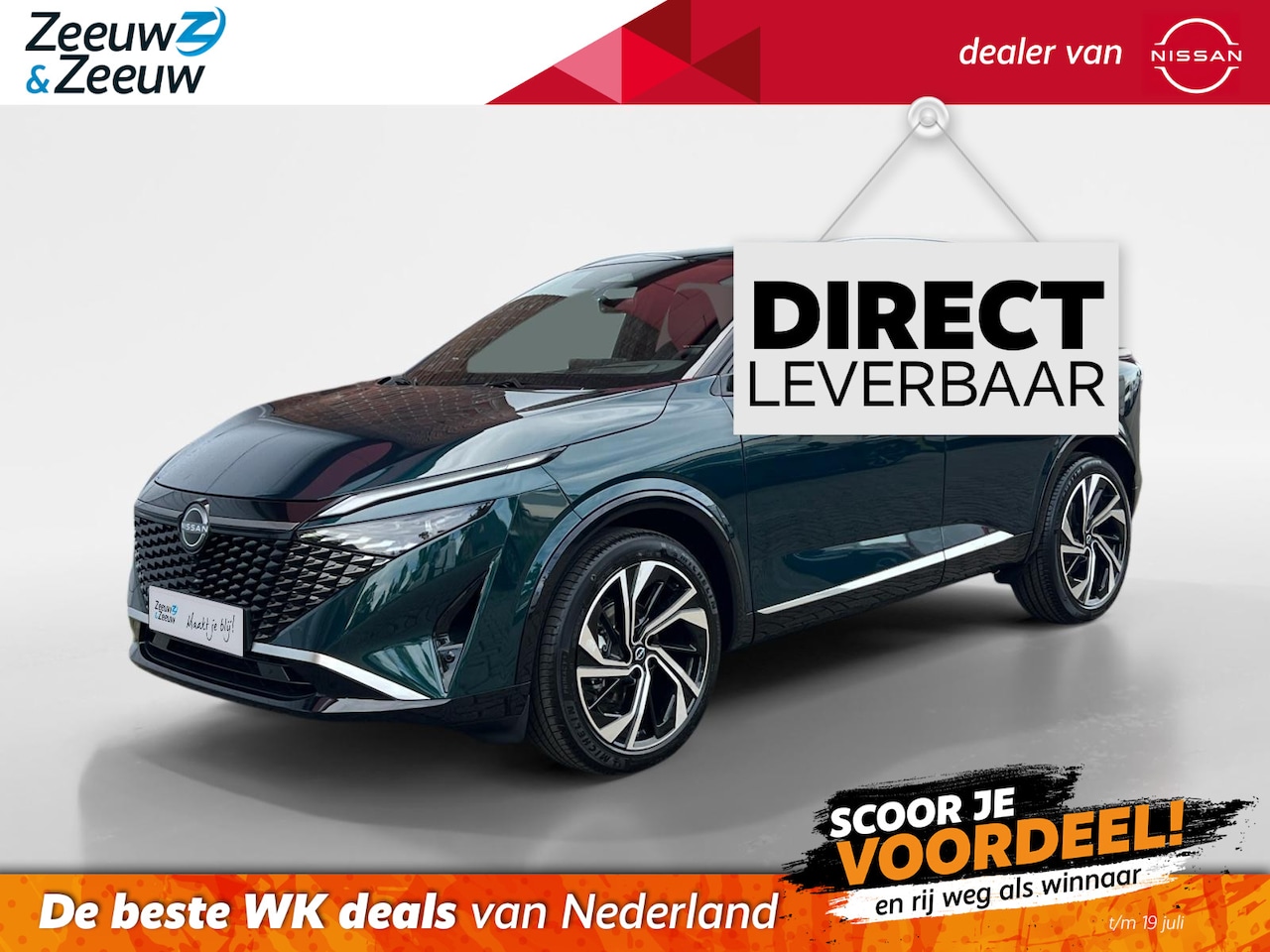 Nissan Qashqai - 1.3 MHEV Xtronic Tekna Plus | €5.000,- Korting | 1800 kilo trekgewicht | Panoramadak | Key - AutoWereld.nl