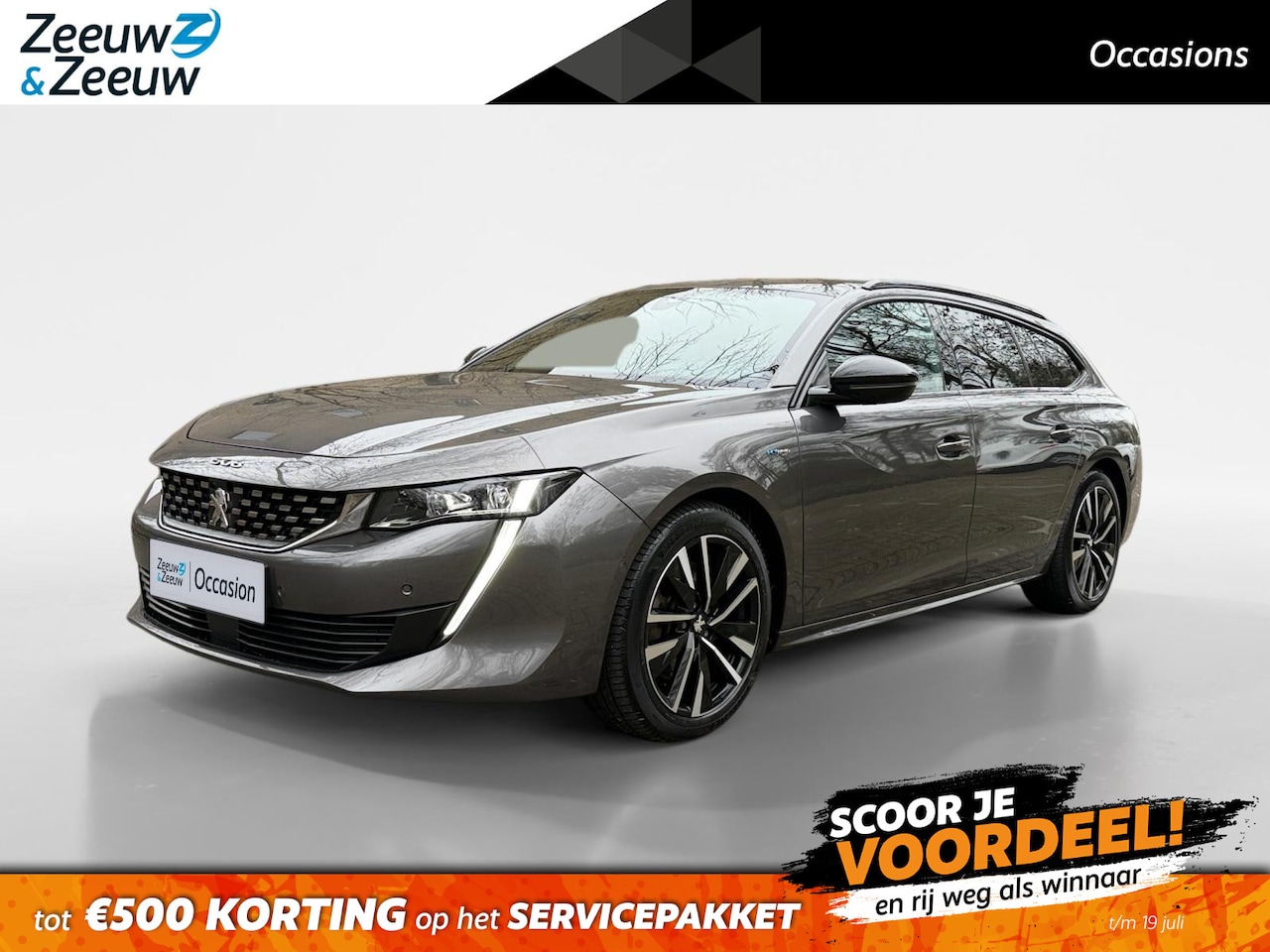 Peugeot 508 SW - 1.6 PureTech GT | Stoelverwarming | Massage | 360 Camera | Nav | Geheugen functie | Telefo - AutoWereld.nl