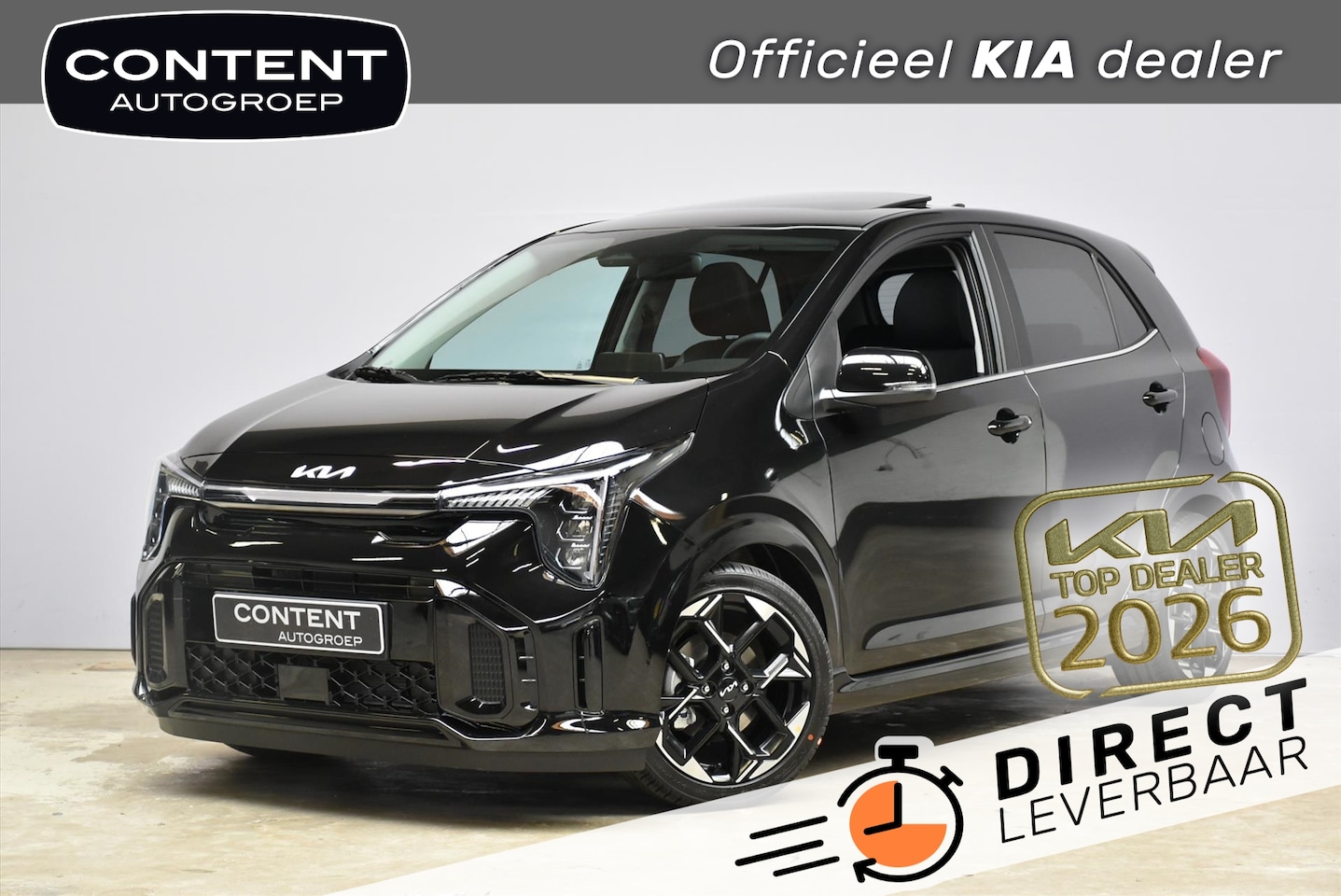 Kia Picanto - 1.0 GDI 4-zits GT-Line NIEUW - DIRECT LEVERBAAR - AutoWereld.nl
