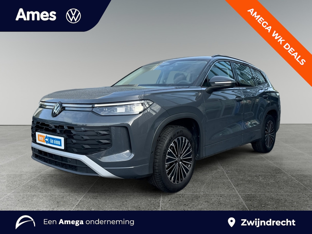 Volkswagen Tayron - 1.5 150pk eTSI Life Edition 7p. Navigatie 'Discover' | Trekhaak inklapbaar | Voorstoelen v - AutoWereld.nl