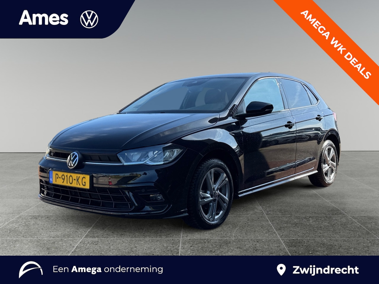 Volkswagen Polo - 1.0 95pk TSI R-Line Parkeersensoren vóór en achter | Adaptive Cruise Control | 'App-Connec - AutoWereld.nl