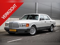 Mercedes-Benz S-klasse - 380 SE | 105.000KM | Oldtimer | Leer | Airco