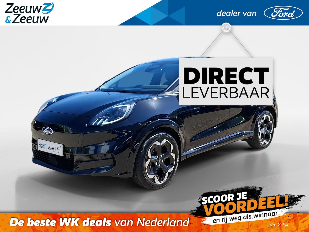 Ford Puma Gen-E - Premium 44 kWh | €4.000.- korting | 0,99% rente | Direct leverbaar | Adaptieve cruise cont - AutoWereld.nl