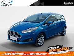 Ford Fiesta - 1.0 EcoBoost Titanium | Dealeronderhouden | Lichtmetalen velgen | Parkeer sensoren | Clima