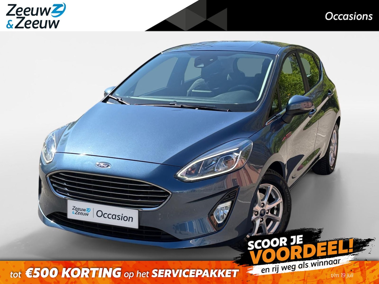 Ford Fiesta - 1.0 EcoBoost Titanium | 1e Eigenaar | NL-Auto | Navigatie | Climate Control | Cruise Contr - AutoWereld.nl